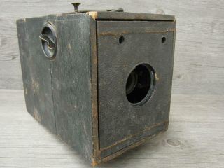 Antique Blair Camera Co.  Roll Film Box Camera Kamaret Boston Mass Usa Bulls Eye