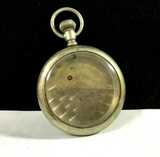 Alaska Silver 16s Pocket Watch Case / Size 16 / 51515