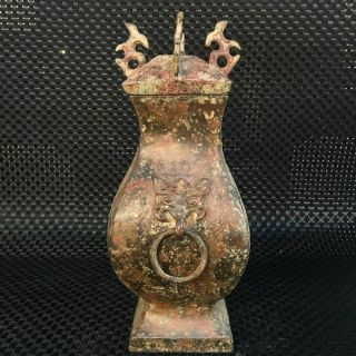 Ancient Chinese Folk Old Bronze (altar Of Incense) Collectibles Xm23 004,