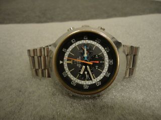 1972 Omega Flightmaster Stainless Mens Watch (145.  036) 911 - Serviced/all