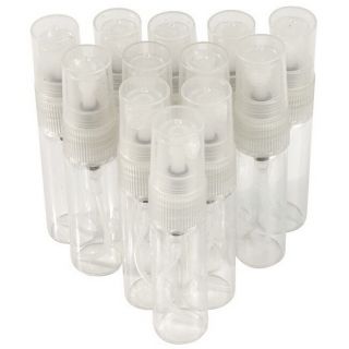 50PCS Mini 5ml Glass Refillable Perfume Empty Bottle Atomizer Pump Spray Travel 3