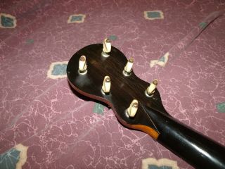 UBER RARE Antique 1830 ' s Bernard Cabasse A - Mirecourt France Parlor Guitar 6