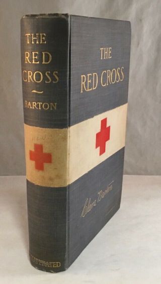 Antique Book The Red Cross A History By Clara Barton 1898