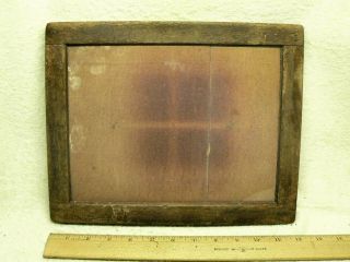 Antique 8x10 8 x 10 WOOD Photo Negative Contact Printing Frame.  Glass Plate.  10x12 2