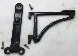 Antique Cast Iron Singer Treadle Sewing Machine Extension Support Bracket,  Vgc
