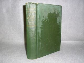Prince Edward Island Canadian Canada Antique History Book Warburton 1923 Illstrd
