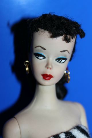 Vintage Barbie Ponytail 1 Brunette 2