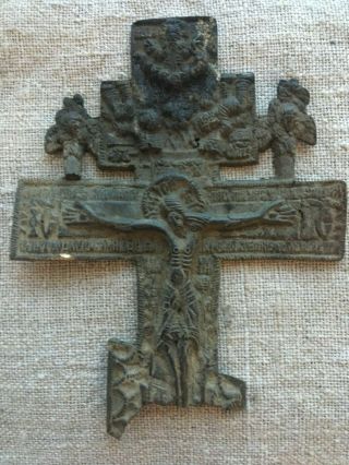 Ancient Big Cross.  Ancient Finds Metal Detector Finds №3b 100