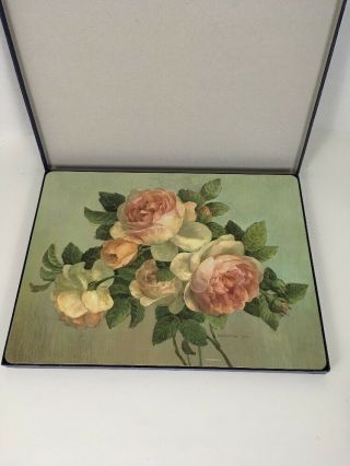 Wayfair Danhui Nai Pimpernel Antique Roses Cork Placemat Set Of 4