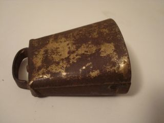 Antique Goat Bell,  Cow Bell,  Hand Made,  Rusty & Patina Steel