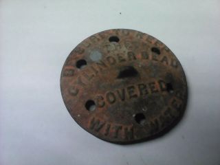 Novo Antique Hit And Miss Engine Water Hopper Cover 3hp Cast Iron