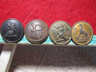 Detecting Finds 4 Small Animal Livery Buttons