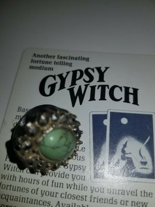 Enchanted Genie Wealth Good Luck Fortune Spellcast Gypsy Galaxy Antique Ring