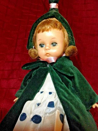 Vintage Blonde Madame Alexander Kins Doll Bent Knee Walker Ginny Type Doll