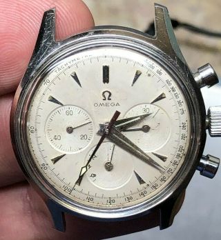 Omega 2451 - 6 2451 Vintage Chronograph Watch Steel 321 Pre Seamaster