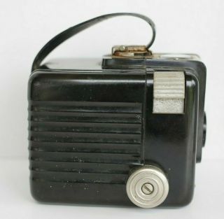 Antique Kodak Brownie Hawkeye Flash Model Film Box Camera (1949 - 1961), 4