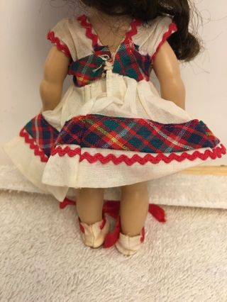 VINTAGE VOGUE GINNY TINY MISS SERIES JUNE 41 DRESS HAT SHOES TAGGED NO DOLL 6