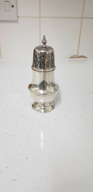 Mappin And Webb Silver Plate On Copper Sugar Sifter/ Shaker