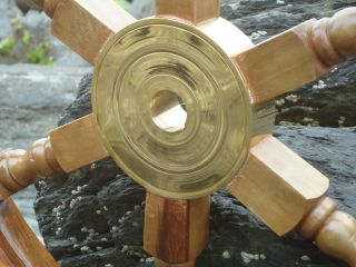 Ships Wheel 460 Mm Across - Maritime 460 Mm Size Pirate /a Gift