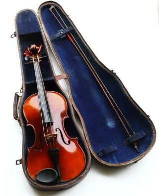 Antique Old Violin Very Fine Old Violin 18th Century 1737.  Sound Wonder.