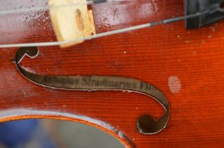 Antique Old Violin VERY FINE OLD VIOLIN 18th Century 1737.  Sound Wonder. 3