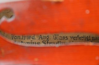 Antique Old Violin VERY FINE OLD VIOLIN 18th Century 1737.  Sound Wonder. 4