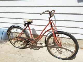 Antique Vintage Prewar Schwinn Bicycle Majestic