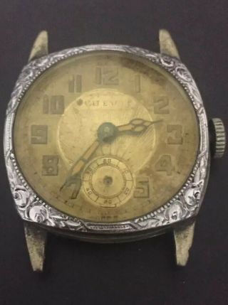 Antique Vintage Valenci Swiss Made Watch Very Rare 1930s