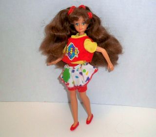 Vintage 1989 Barbie Cool Tops Courtney Skipper 