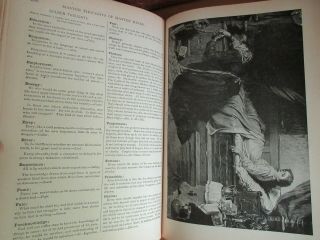 Old MASTER THOUGHTS IN POEM / STORY Book 1887 VICTORIAN POETRY CLASSIC ANTIQUE, 8