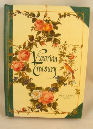 Victorian Treasury Photograph Album - 6 Victorian Photo Mounts