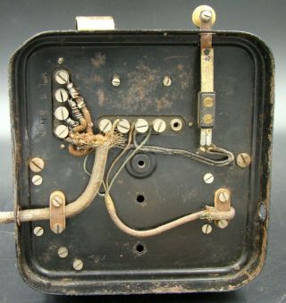 Antique German Museum Siemens & Halske Telephone Large Rotary Dial,  ca 1900 7
