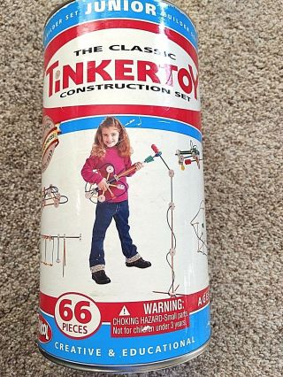 Tinker Toys Classic Construction Junior Builder Set 2006 Incomplete Set 54811