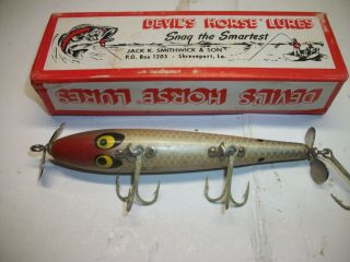 Vintage Smithwick Devils Horse Old Bass Fishing Lures Wood La.