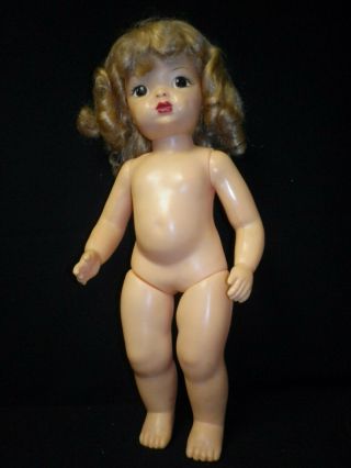 16 " Vintage Hard Plastic Blonde Terri Lee Doll