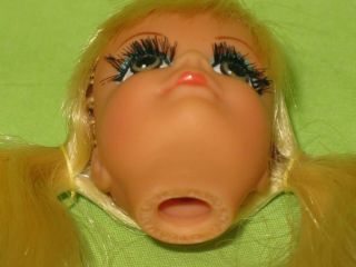 VINTAGE Barbie 1969 ' N Groovy TALKING PJ P.  J.  Doll HEAD (only) 3