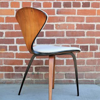 Set of 6 Norman Cherner Molded Plywood Dining Chairs by Plycraft,  1950s 10