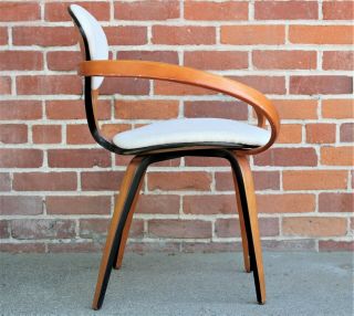 Set of 6 Norman Cherner Molded Plywood Dining Chairs by Plycraft,  1950s 6