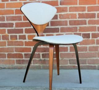 Set of 6 Norman Cherner Molded Plywood Dining Chairs by Plycraft,  1950s 9