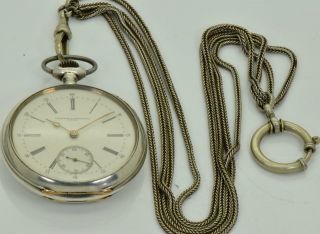 Rare Wwi Era Vacheron&constantin Silver&enamel Watch For Imperial Russian Army