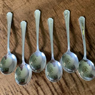 Gorham Fairfax Sterling Silver Cream Soup Spoon 6 1/4 " Fine Cond No Monogram