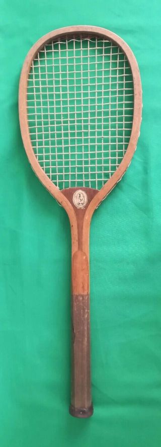 Antique Very Rare Horsman Winfield Tennis Racket