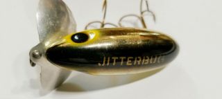 Fred Arbogast Jitterbug 3/8ths Oz Gold Chrome Lure
