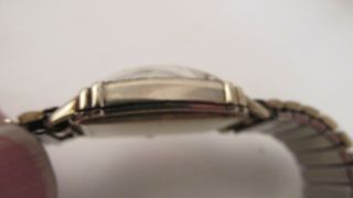 Antique Art Deco Men 14k Yellow Gold Fill Hamilton 19J Wristwatch.  Ser 163375 NR 6