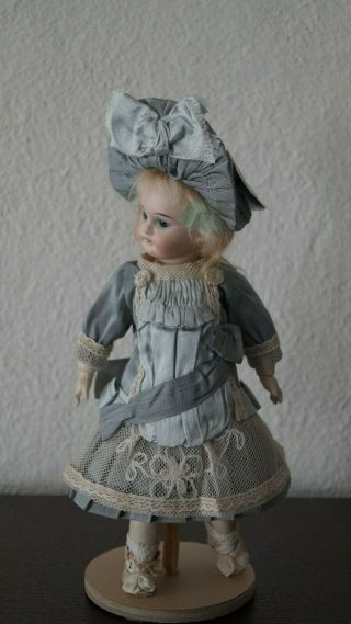 Silk Dress And Hat For Your Small Antique Doll - 10 ".