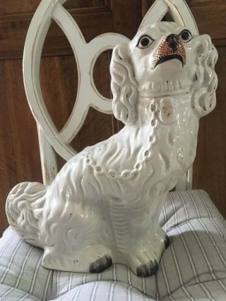 Staffordshire Dogs Spaniel Figurine 1800 