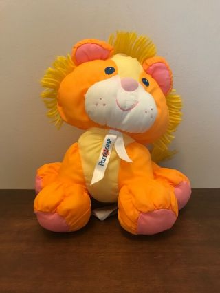 Vintage 1993 Fisher Price Puffalump Jungle Juniors Lion Cub Baby