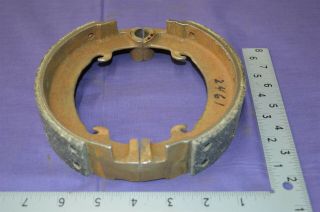 Antique Motorcycle 1940 1942 Indian Chief And Four Front Brake Shoes And Springs