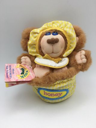 Vintage 1986 Furskins Xavier Roberts Bear Honey Honeydrop Hide 