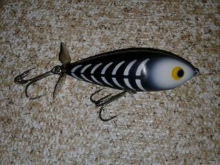Vintage Whopper Stopper Hellraiser Lure 3 " Size Fishing Lure - Top Water